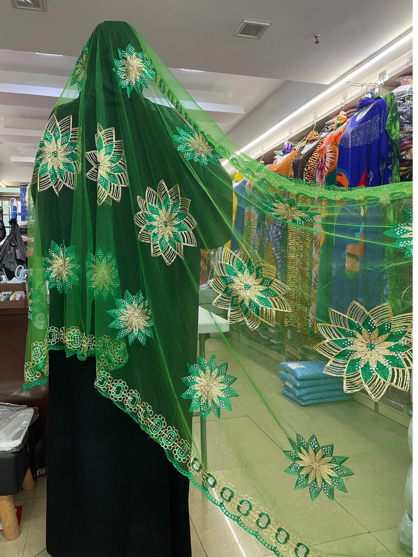 2024 Limited Time Offer Hot Sale Fashion Muslim Scarf Net Hijab Pashmina African Women Hijab Scarf Dubai On Wholesale Price