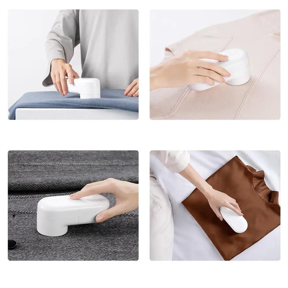 Original Xiaomi Mijia Lint Remover Hair Ball Trimmer Sweater Remover 5 leaf cutter head Motor Trimmer With small brush inside