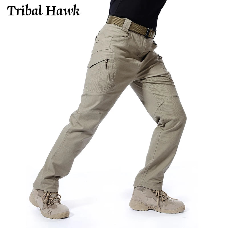 IX9 II Pants Men Tactical Cotton Cargo Pants Paintball Combat Many Pockets Work Trousers XXXL