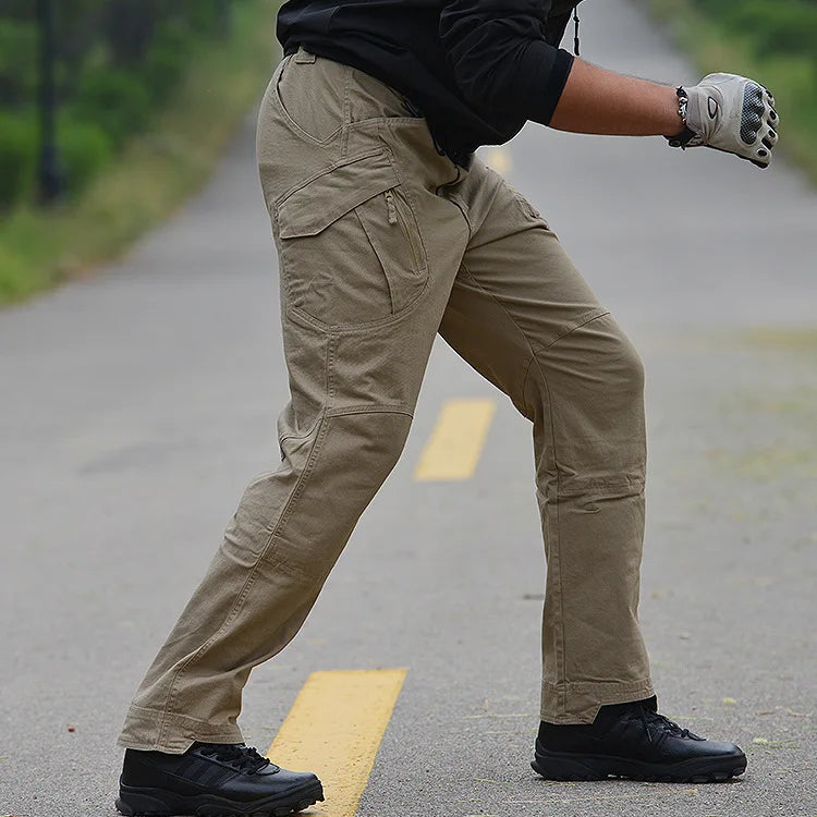 IX9 II Pants Men Tactical Cotton Cargo Pants Paintball Combat Many Pockets Work Trousers XXXL