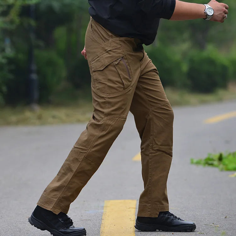 IX9 II Pants Men Tactical Cotton Cargo Pants Paintball Combat Many Pockets Work Trousers XXXL