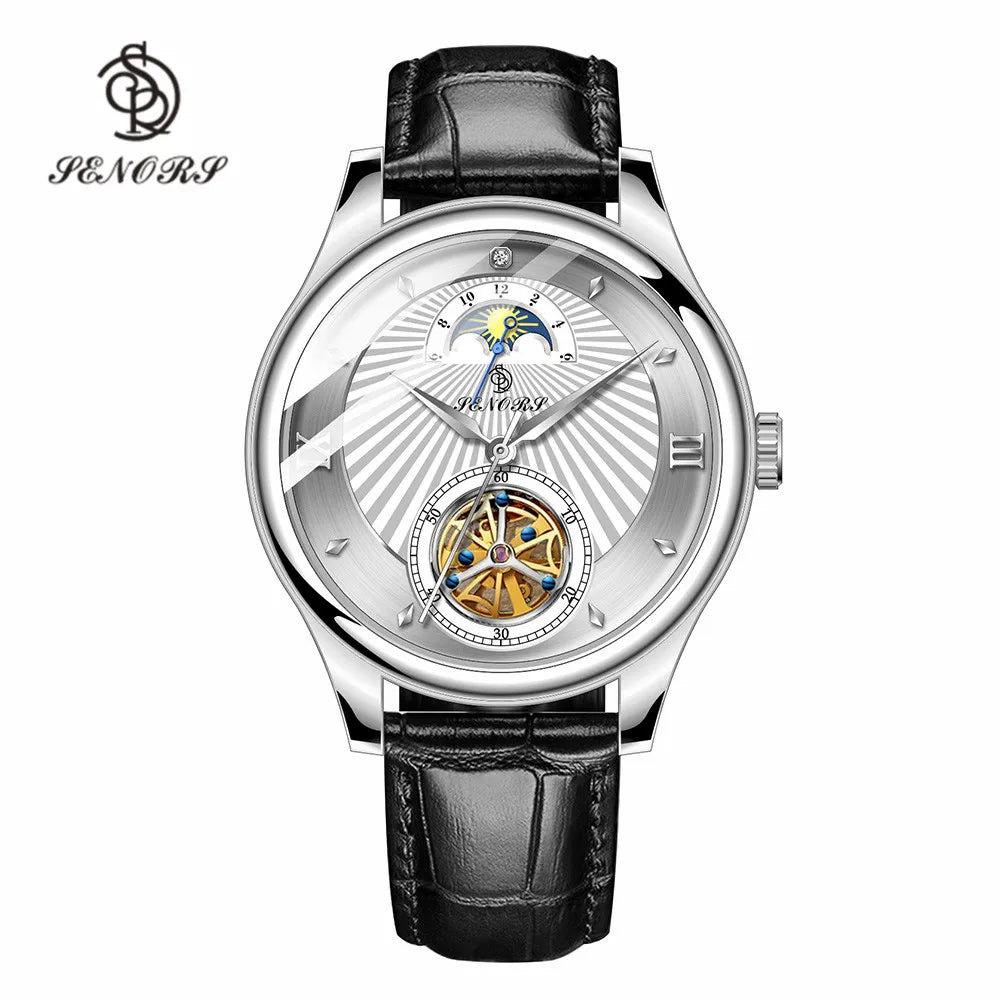 Hot Sale Sapphire Auto Date 3ATM Waterproof Automatic Luxury Men Mechanical Watch