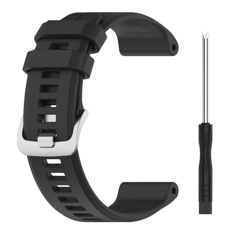 22mm Watch Strap For Garmin Descent G1/Forerunner 745 945 935/approach S62 Smartwatch Sport Silicone Wrist Band Bracelet