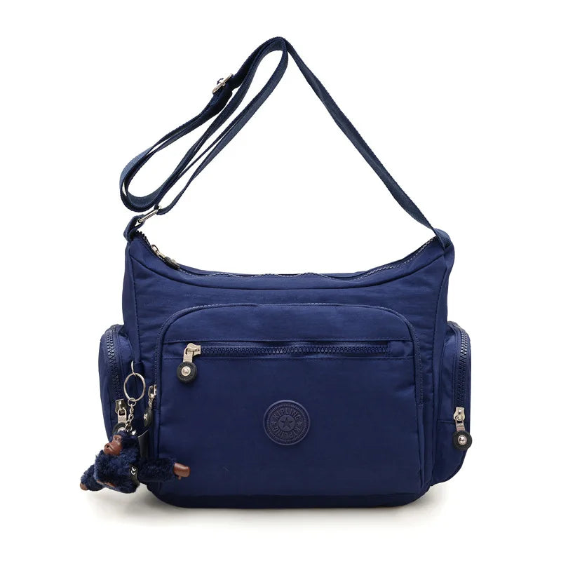 2025 Lightweight Crossbody Bag for Women Water-Resistant Nylon Casual Purse Adjustable Strap Middle-Aged Ladies Tote AntiTheft