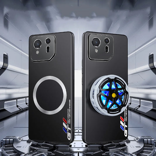 Professional Radiator Magnetic Aluminium Alloy Case for Asus Rog Phone 8 9 Pro cases Cooling Shockproof Capas Protect Skin Funda