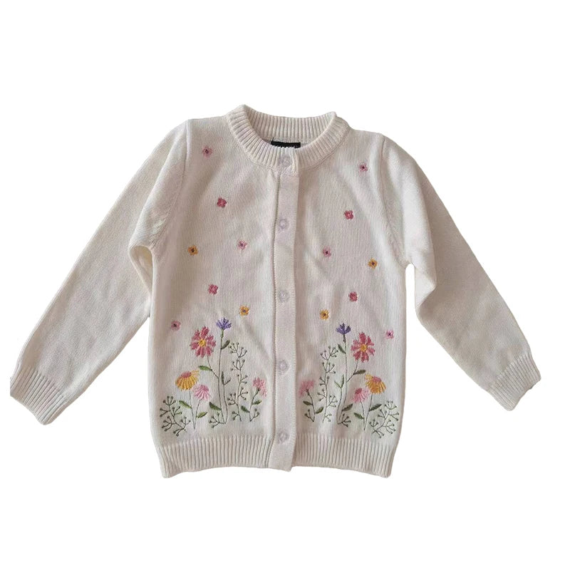 Little maven Kids Girls Clothes Lovely Pink Rabbit Sweater with Little Chicks Cotton Sweatshirt Autumn Outfit for Kids 2 to7year