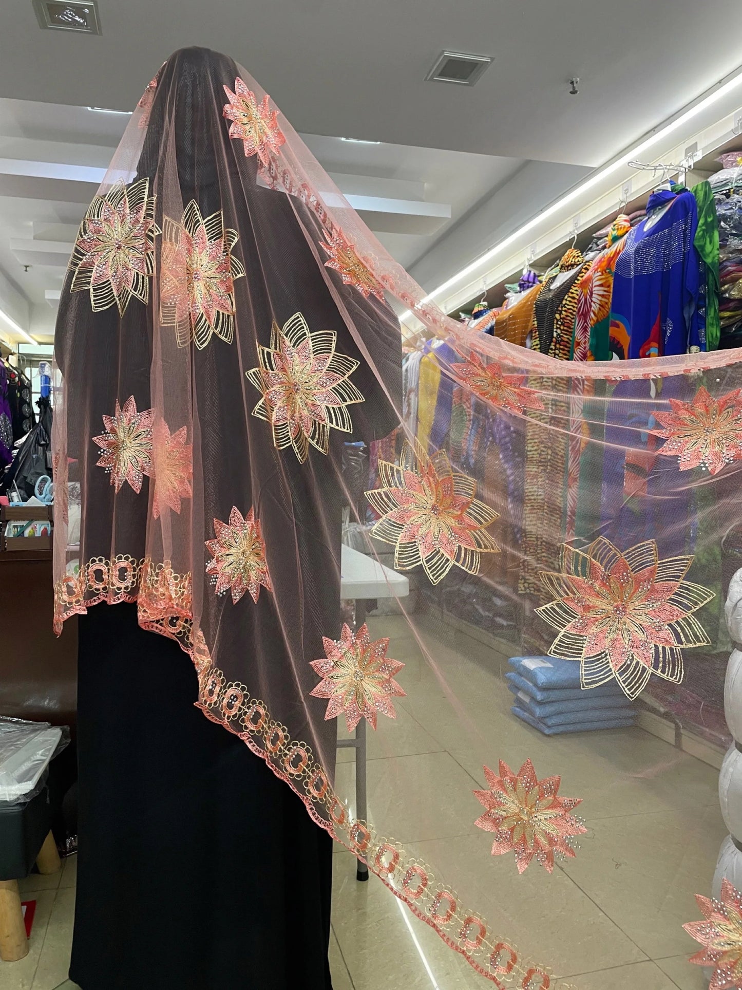 2024 Limited Time Offer Hot Sale Fashion Muslim Scarf Net Hijab Pashmina African Women Hijab Scarf Dubai On Wholesale Price