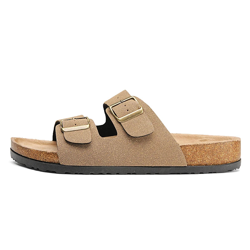 Man's Leather Sandal for Men Beach Sandals Men 2025 Designer Men's Shoes Men's Comfortable Slipper Original Brands Shoes Summer