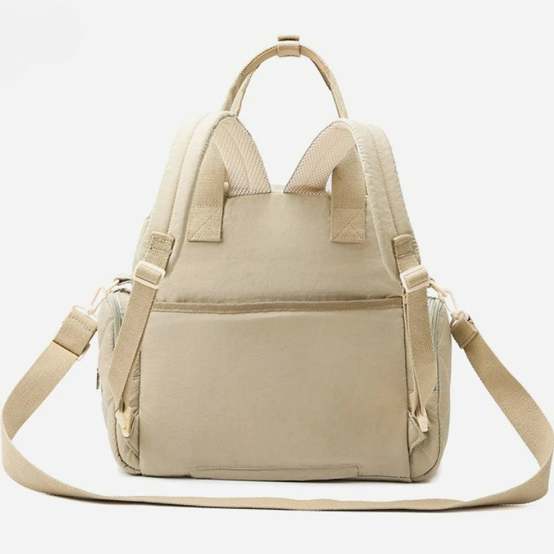 Personalized Mom Bag Backpack Solid Color Mother Insulation Bottle Handbag Baby Diapers Organizer Maternity Bags