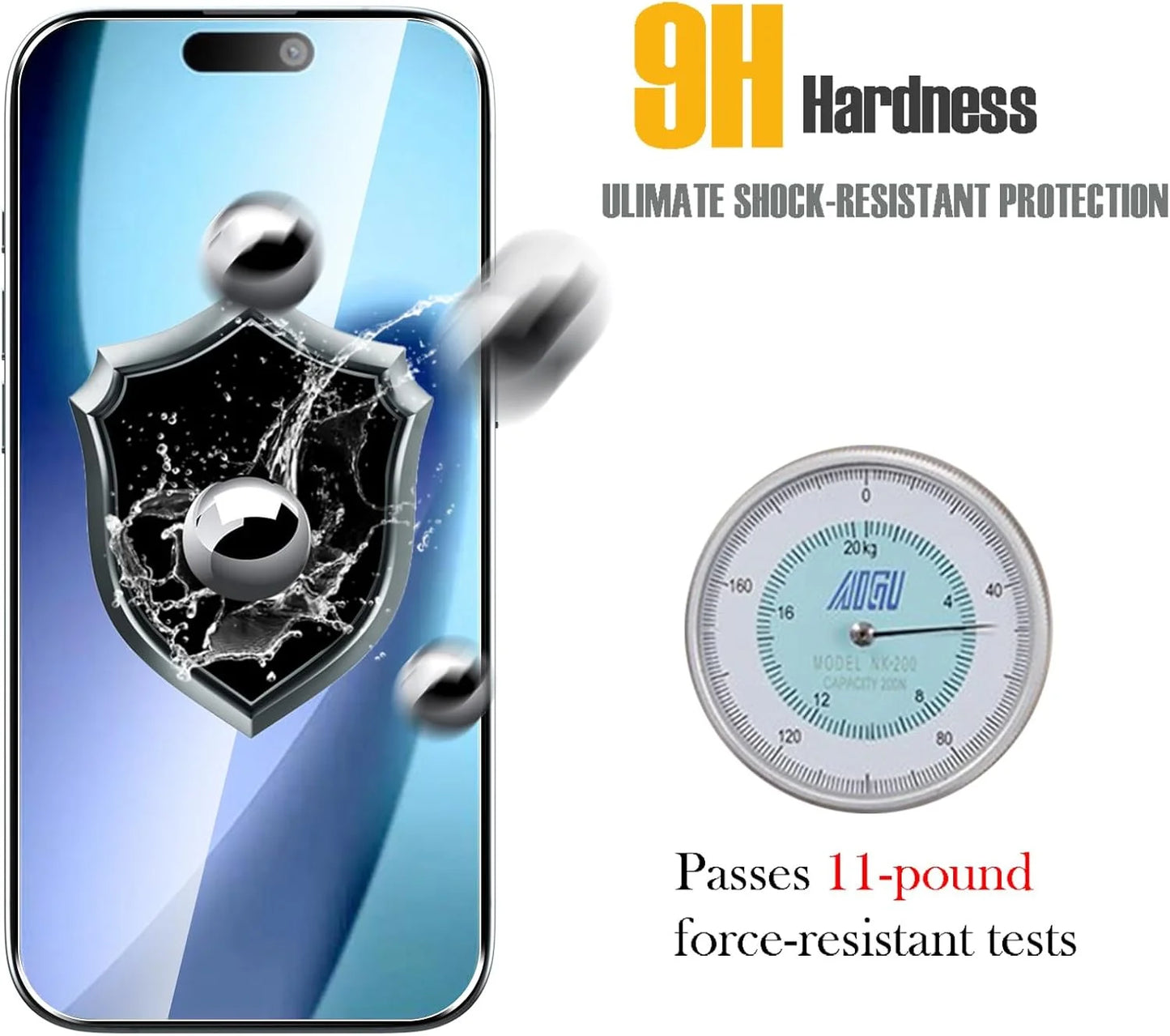 4pcs Protective Glass On For iPhone 17 16 15 14 13 12 11 Pro XR X XS Max Screen Protector For iPhone 17Air SE 12 13 Mini Glass