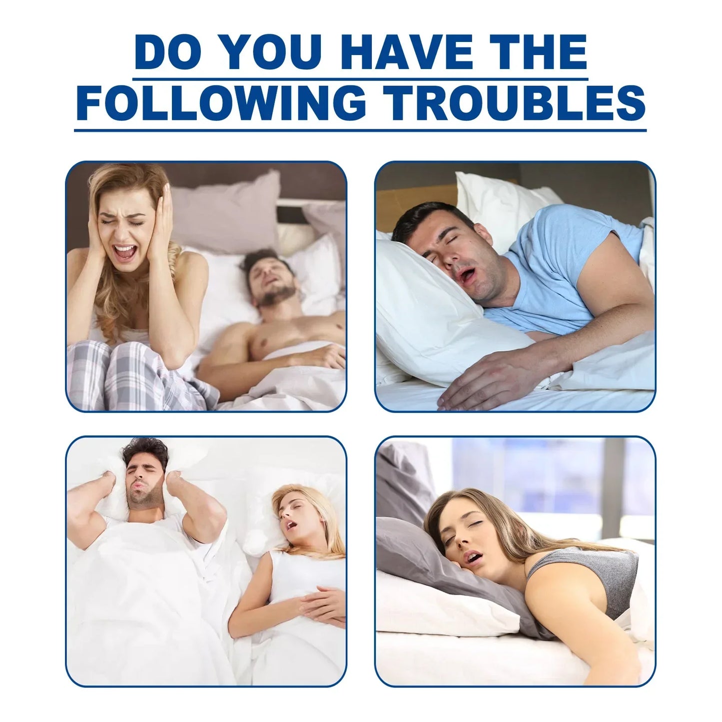 60PC Anti-Snoring Mouth Sticker Children Adult Night Sleep Lip Nose Breathing Improving Patch Mouth Correction Orthosis Tape