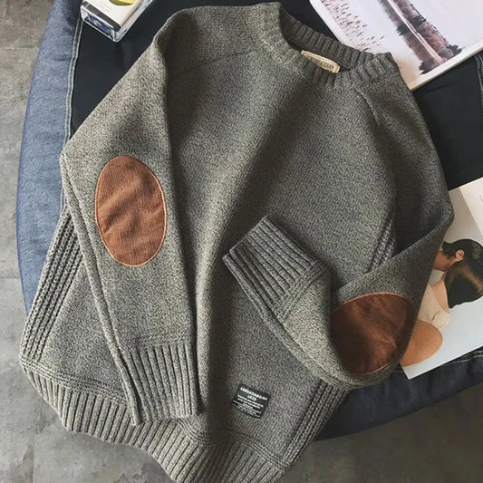 Sweaters Male 2023 Winter New Style Thick Warm Sweater Men Youth O-neck Sweaters Autumn Men's Wool Pullovers Size Plush M-5XL