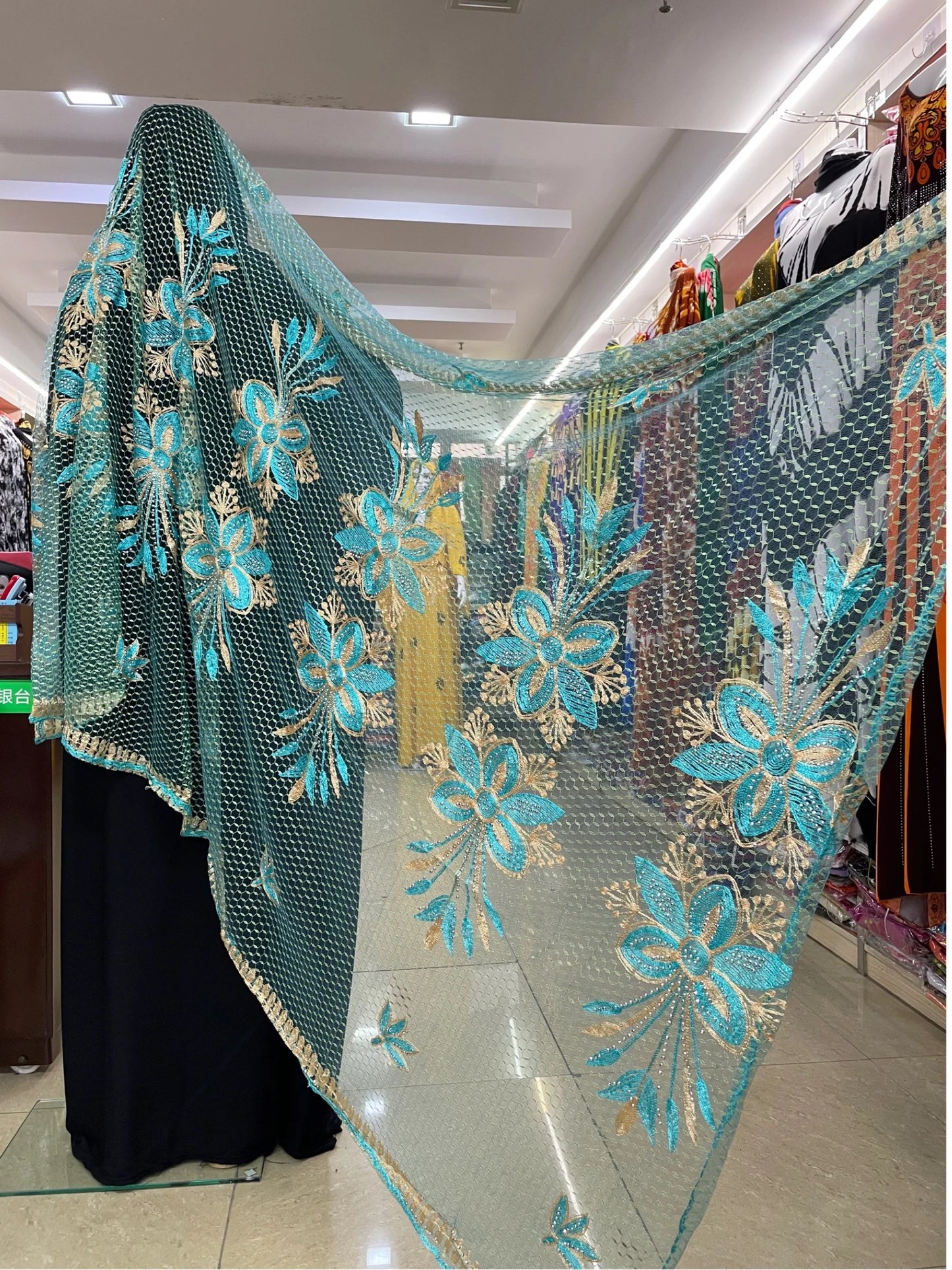 2024 Limited Time Offer Hot Sale Fashion Muslim Scarf Net Hijab Pashmina African Women Hijab Scarf Dubai On Wholesale Price