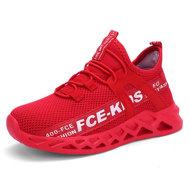 Kids Shoes Running Girls Boys School Spring Summer Casual Sports Sneakers Breathable Mesh Children's Outdoor Tennis