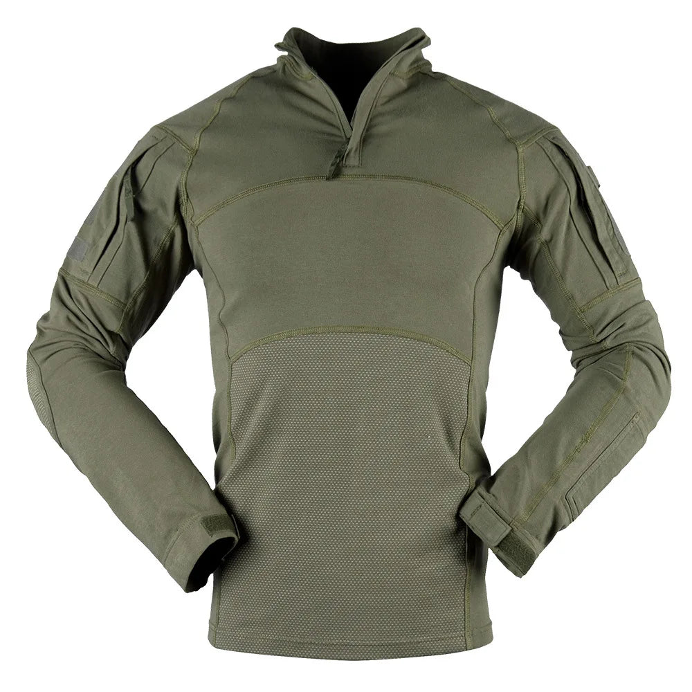 Tshirt New G4 Long Sleeve T Shirts Frog Suit CS Tactical Camping Field Soft Knitted Hiking Training Trip T-shirt Men Clothing