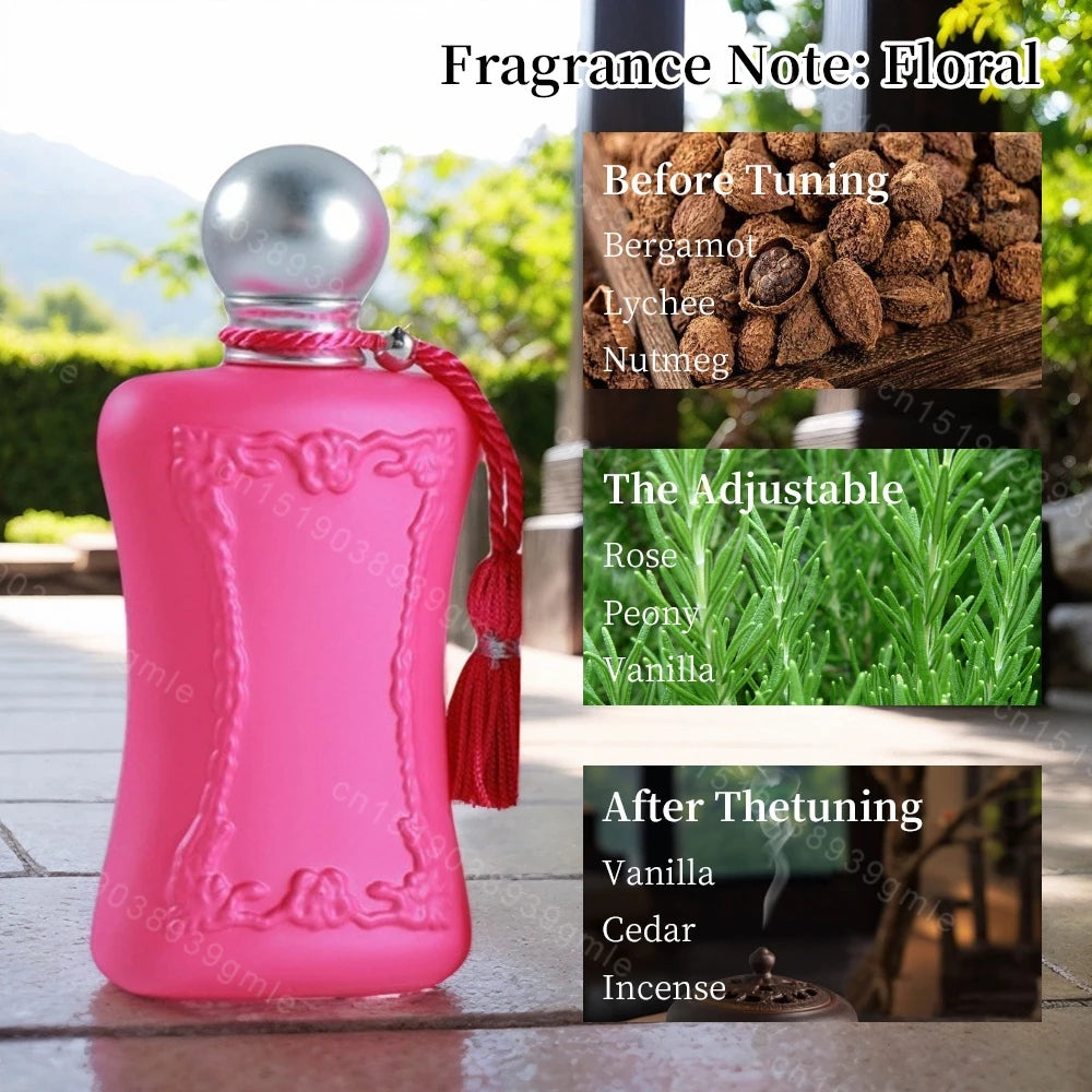 75Ml Eau De Toilette Women's Perfume Floral Fragrance Spray Original Perfume Female Long Lasting Pheromone Perfumes Women Gift