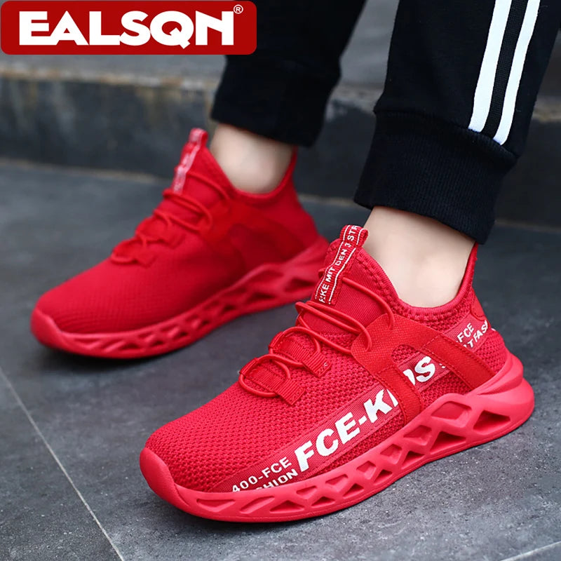 Kids Shoes Running Girls Boys School Spring Summer Casual Sports Sneakers Breathable Mesh Children's Outdoor Tennis
