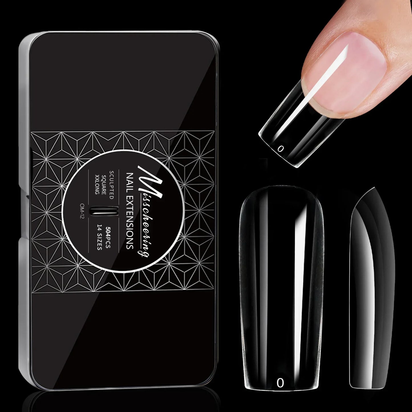 250/500/600pcs Soft Gel False Tips Natural Sculpted Ballet Coffin Almond Fake Nails Full Cover Press On Nails DIY Nail Supplies