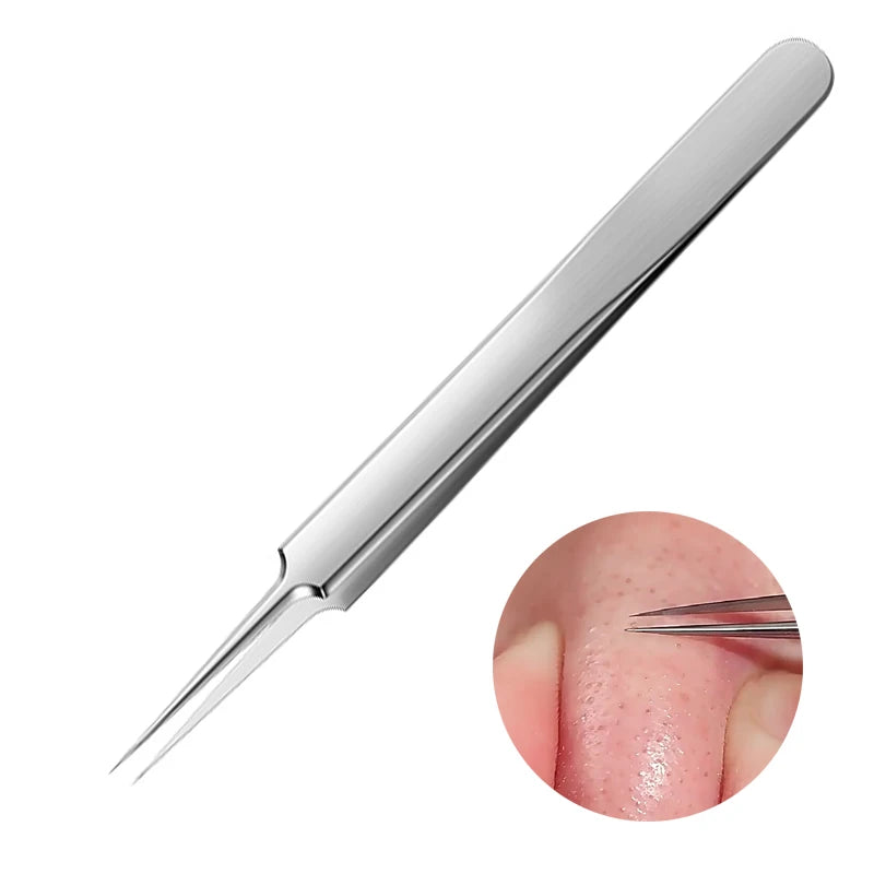 1/2/3pcs German Ultra-fine Cell Pimples Blackhead Whitehead Clip Beauty Face Salon Special Remove Acne Fat Particles Needle Tool