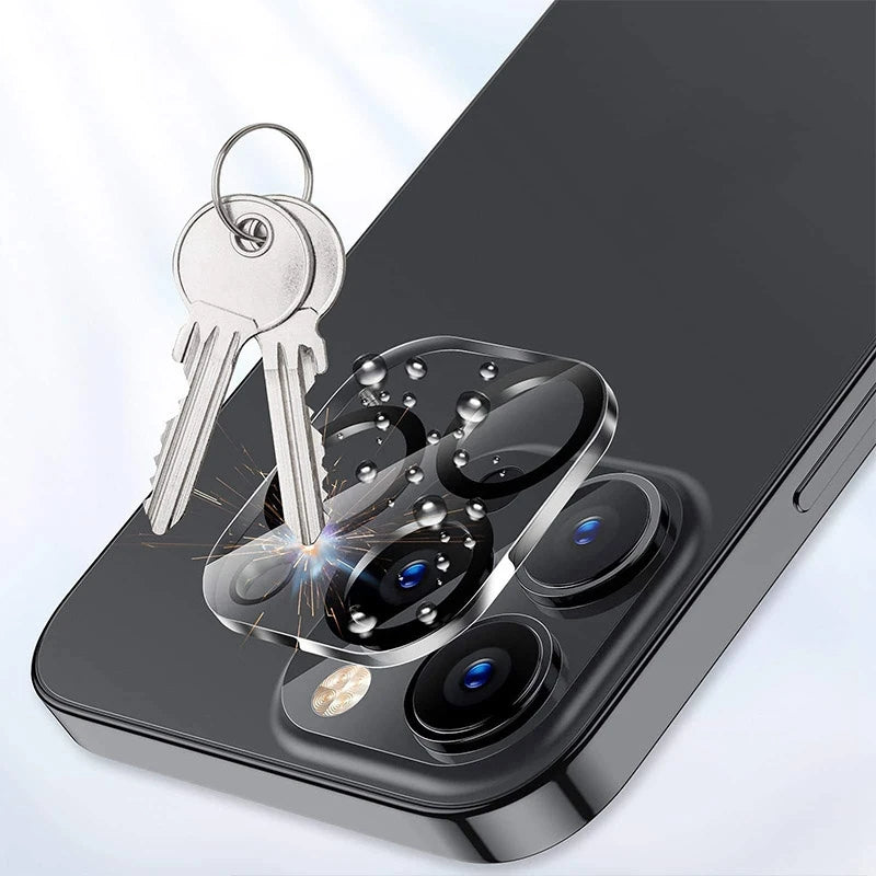 3PCS Camera Lens Protector Glass for iPhone 17/16/15/14 Pro Max – Scratch Resistant, HD Clear
