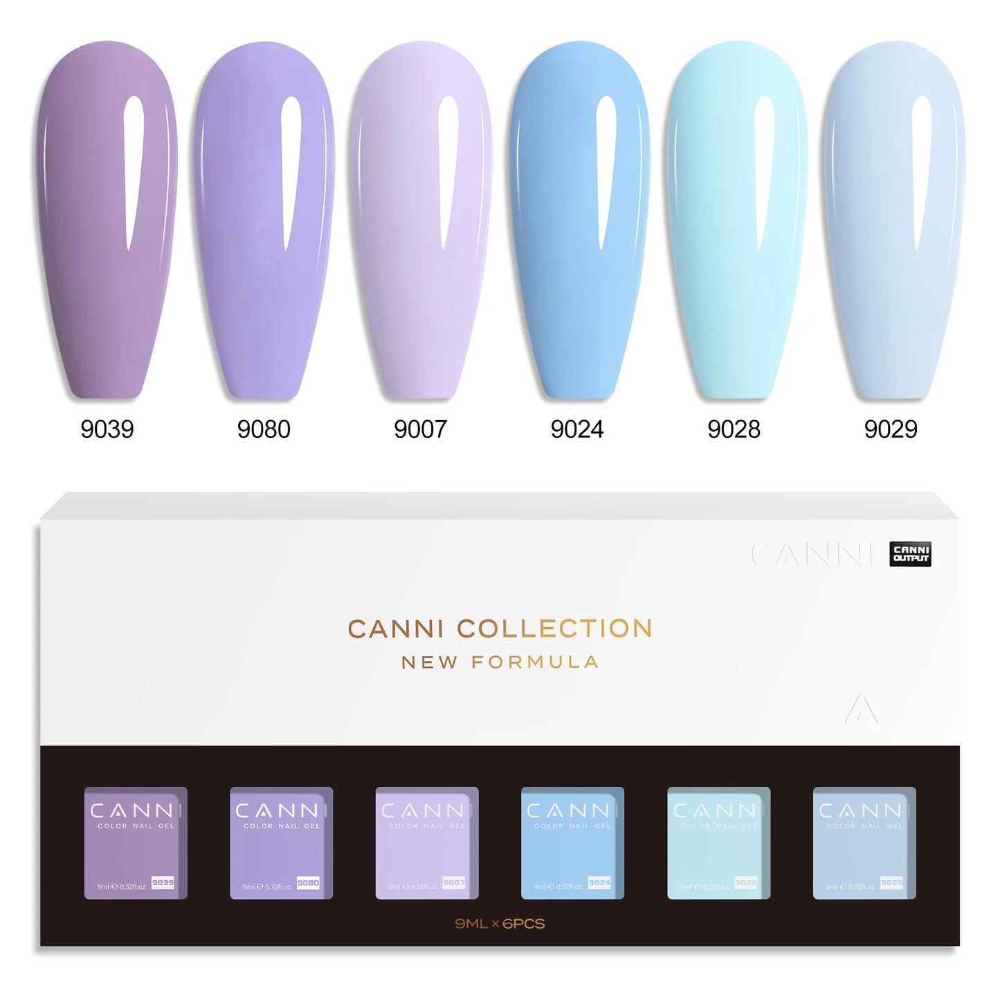 CANNI Hema Free Nail Gel Polish Thanks Giving Gift Christmas Red Color Collection Semi Permanent 9ml French Nail Gorgeous Color