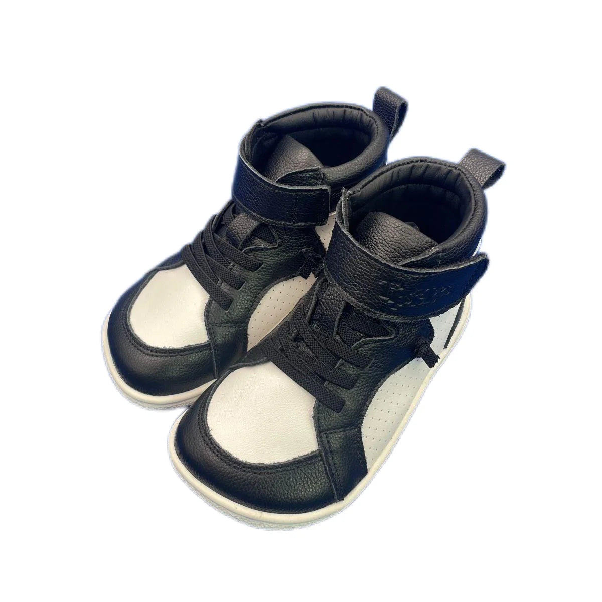 Tipsietoes Autumn Spring Genuine Leather Boots For Girls Boys Kids Barefoot Sneaker Leather Linning Light Weight Elastic Strape