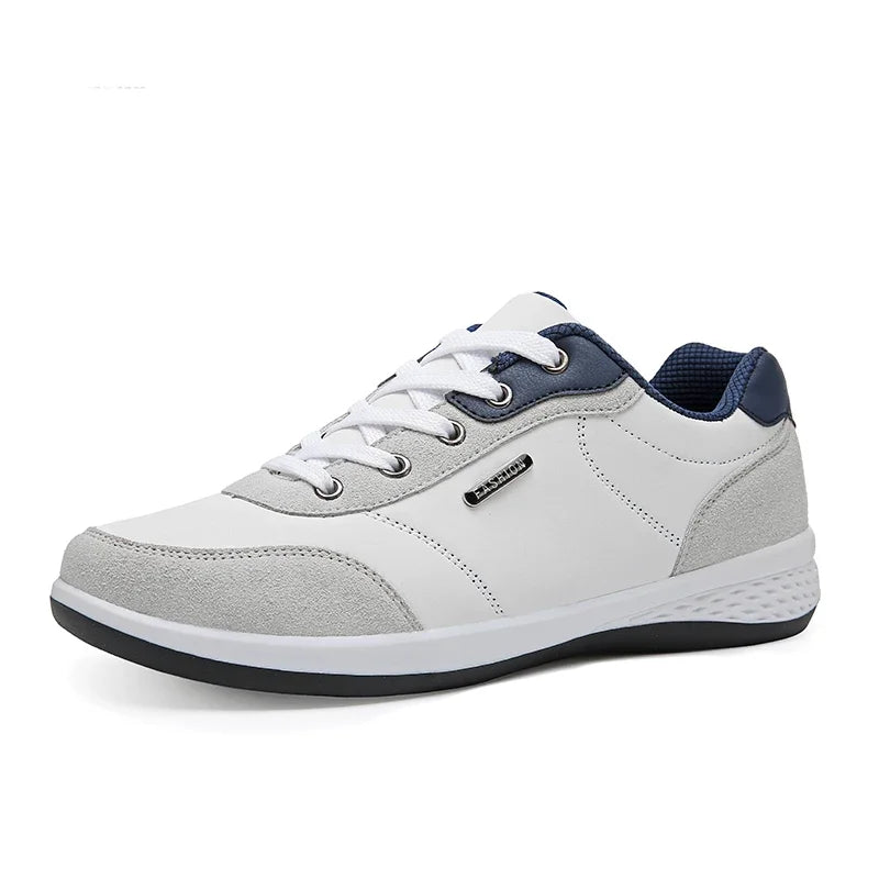 Men Shoes Spring Autumn Waterproof Walking Sneakers Leisure Male Leather Sports Shoes Non-Slip Footwear Tennis for Men