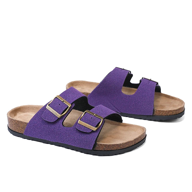 Man's Leather Sandal for Men Beach Sandals Men 2025 Designer Men's Shoes Men's Comfortable Slipper Original Brands Shoes Summer