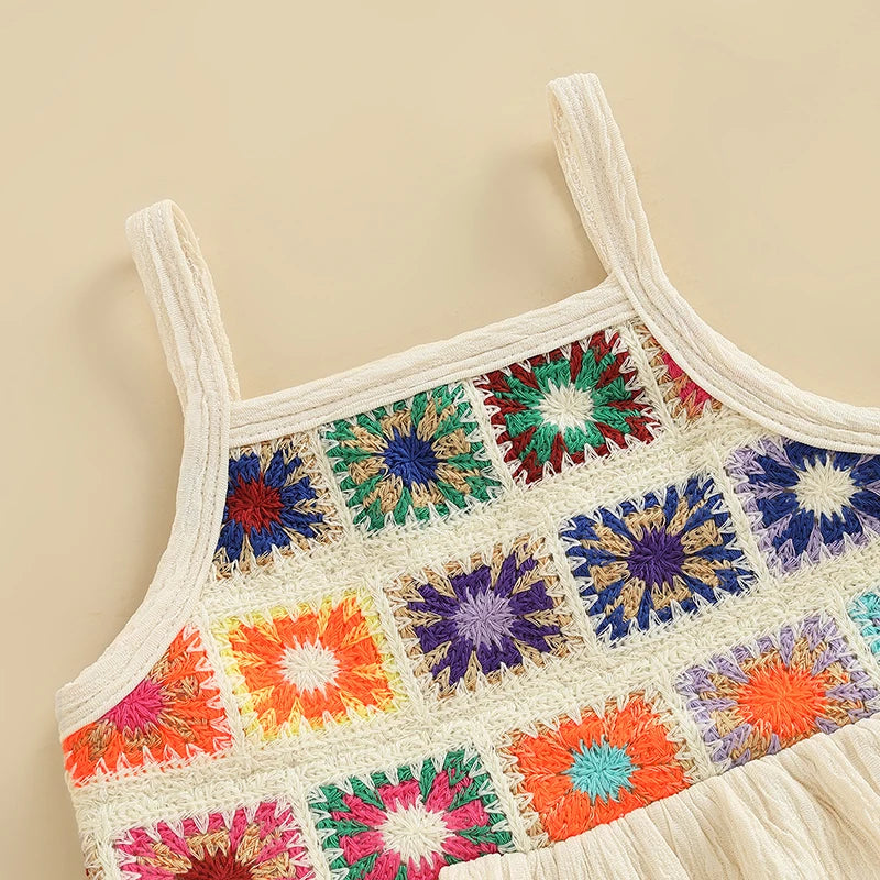 Pudcoco Kids Baby Girls Shorts Set, Flowers Camisole with Tasseled Denim Shorts Summer 2-piece Outfit 6M-4T