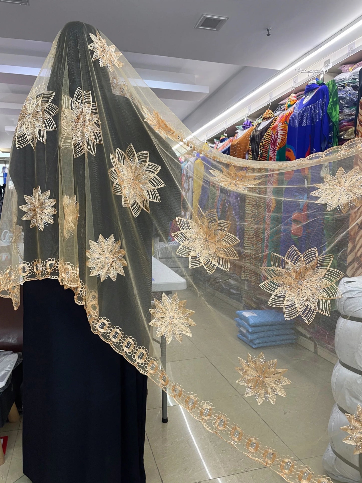 2024 Limited Time Offer Hot Sale Fashion Muslim Scarf Net Hijab Pashmina African Women Hijab Scarf Dubai On Wholesale Price