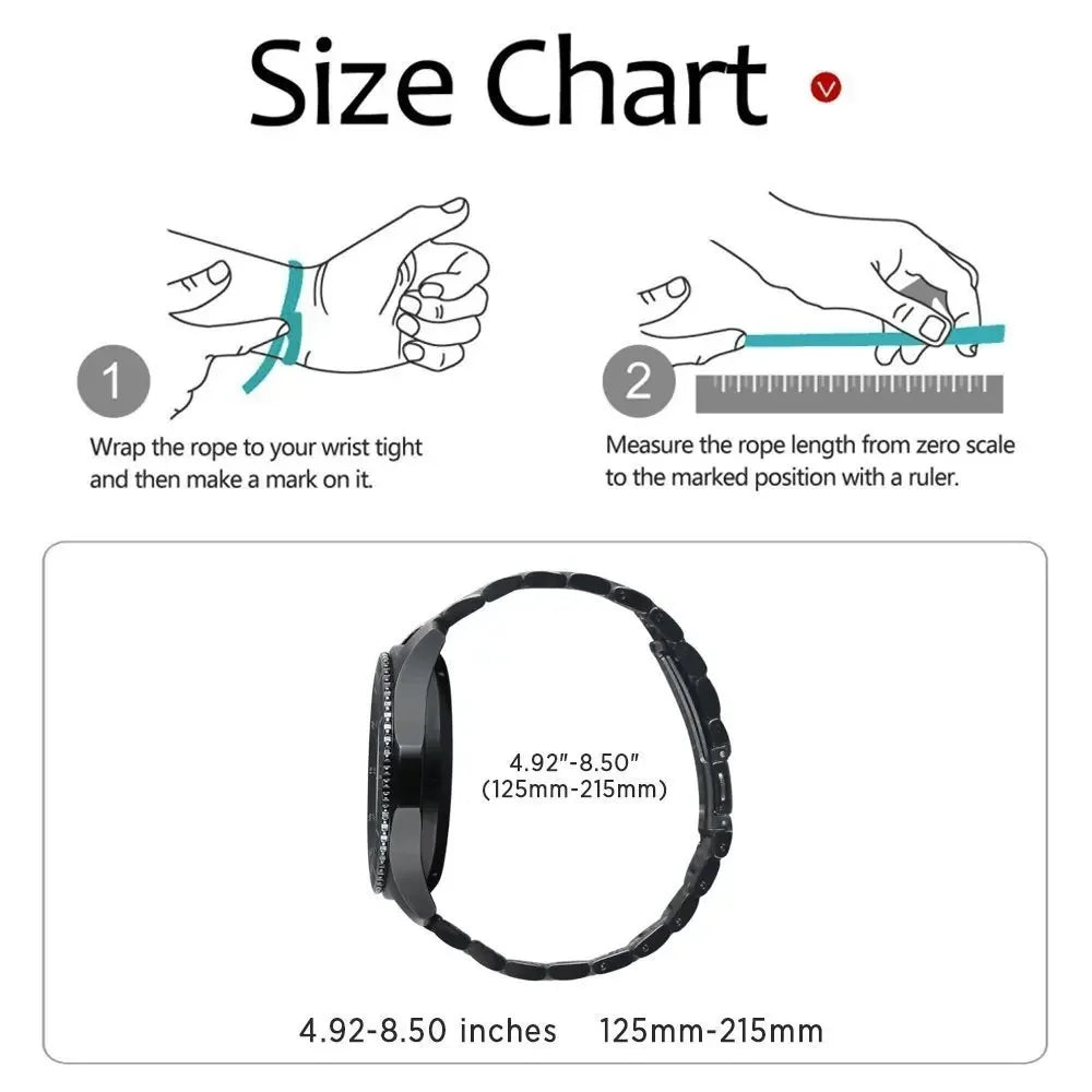 18mm 20mm 22mm 24mm Quick Release Solid Stainless Steel Watch Strap for Universal Watch Band Bracelet Accessories with Tool